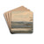 Landscape with Trees and Mountains, Lake in Foreground by Thomas Sully Drink Coasters - set of 4 Landscape with Trees and Mountains, Lake in Foreground by Thomas Sully Drink Coasters - set of 4