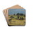 Landschaft aus Cayeux by Rudolf Ribarz Drink Coasters - set of 4