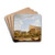 View Of The Colosseum by Giovanni Paolo Panini Drink Coasters - set of 4