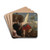Hagar and the Angel by Francesco Maffei Drink Coasters - set of 4