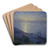 Sunset by Eugne Jansson Art Drink Coaster set