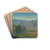 Vorgebirgslandschaft (study) by Louis Gurlitt Drink Coasters - set of 4