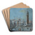 Veduta della Piazza di San Marco by Giacomo Guardi Art Drink Coaster set