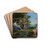 Landscape with Diana and her nymphs resting after the hunt by Filippo Lauri Drink Coasters - set of 4