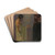 Oedipus solves the mystery of the Sphinx by Franz von Stuck Drink Coasters - set of 4