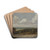 Ploughing Scene in Suffolk by John Constable Drink Coasters - set of 4