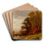 A Fall Day by William Hart Art Drink Coaster set
