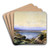 Mount Cook by John Gully Art Drink Coaster set