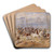 Parforcejagd by Julius von Blaas Art Drink Coaster set