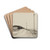 Strandvejen ved Hornbksplantagen by Carl Bloch Drink Coasters - set of 4