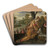 The Finding of Moses by Jacopo Tintoretto Art Drink Coaster set