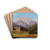 Motif Of The Alps by Adalbert Waagen Drink Coasters - set of 4 Motif Of The Alps by Adalbert Waagen Drink Coasters - set of 4