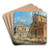 A view of San Zanipolo with the Colleoni equestrian by Giovanni Grubacs Art Drink Coaster set