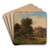 Schloss Hollenegg by Gustav Barbarini Art Drink Coaster set