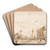 The Piazzetta, Looking Toward San Giorgio Maggiore by Francesco Guardi Art Drink Coaster set