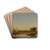 A River in Italy by Samuel Colman Drink Coasters - set of 4