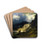 A Storm in the Rocky Mountains, Mt. Rosalie by Albert Bierstadt Drink Coasters - set of 4