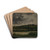 River landscape by Charles Franois Daubigny Drink Coasters - set of 4