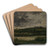 River landscape by Charles Franois Daubigny Art Drink Coaster set
