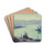 Le Port de l'Agha by Albert Marquet Drink Coasters - set of 4 Le Port de l'Agha by Albert Marquet Drink Coasters - set of 4