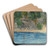Blue Spring, Florida by Winslow Homer Art Drink Coaster set Blue Spring, Florida by Winslow Homer Art Drink Coaster set