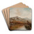 New England Landscape by William Henry Hilliard Art Drink Coaster set