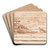 House at a Railing with Beached Dories by Winslow Homer Art Drink Coaster set House at a Railing with Beached Dories by Winslow Homer Art Drink Coaster set
