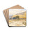 Wadi Tayibeh, Eygpt by Edward Lear Drink Coasters - set of 4 Wadi Tayibeh, Eygpt by Edward Lear Drink Coasters - set of 4