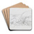 Svaberg by Hans Gude Art Drink Coaster set