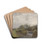 Moorlandschaft by Adolf Ditscheiner Drink Coasters - set of 4
