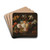 Still Life Of Flowers In A Vase On A Marble Shelf by Jakob Bogdny Drink Coasters - set of 4