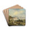 Die Goldene Meile bei Remagen by Franz Richard Unterberger Art Drink Coaster set