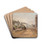Boulevard Hloise,Argenteuil by Claude Monet Drink Coasters - set of 4