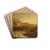 In The Highlands by Alfred de Branski Drink Coasters - set of 4