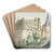 Het kasteel te Wouw by Aert Schouman Art Drink Coaster set Het kasteel te Wouw by Aert Schouman Art Drink Coaster set