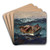 The Gulf Stream by Winslow Homer Art Drink Coaster set The Gulf Stream by Winslow Homer Art Drink Coaster set