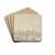 Am Wasser ein Dorf, vorn Hirten mit Vieh, auf dem Wasser ein Kahn, rechts eine Windmhle by Jan van Goyen Drink Coasters - set of 4