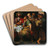 The Last Supper by Artus Wolfaerts and Workshop Art Drink Coaster set The Last Supper by Artus Wolfaerts and Workshop Art Drink Coaster set