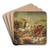 The Battle of Abukir, 25 July 1799 by Antoine-Jean Gros Art Drink Coaster set The Battle of Abukir, 25 July 1799 by Antoine-Jean Gros Art Drink Coaster set