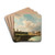 View of The Hague from the Delftse Vaart in the Seventeenth Century by Cornelis Springer Drink Coasters - set of 4 View of The Hague from the Delftse Vaart in the Seventeenth Century by Cornelis Springer Drink Coasters - set of 4