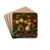 Grapes, peaches, apples and plums in a wan-li bowl on a ledge, with shells, a grasshopper and other fruit by Balthasar van der Ast Drink Coasters - set of 4 Grapes, peaches, apples and plums in a wan-li bowl on a ledge, with shells, a grasshopper and other fruit by Balthasar van der Ast Drink Coasters - set of 4