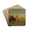 Arabs On Horseback by Eugne Fromentin Drink Coasters - set of 4