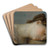 Woman's Head by Vicente Lpez Portaa Art Drink Coaster set