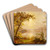 Greenwood Lake, Autumn on the Hudson by Jasper Francis Cropsey Art Drink Coaster set