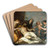 Lamentation Over The Dead Christ by Anthony van Dyck Art Drink Coaster set