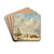 Fisherfolk On The Beach by Charles Leickert Drink Coasters - set of 4