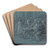 Christ's Dispute with the Doctors by Jean Antoine Verschaeren Art Drink Coaster set