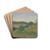 View of Olevano by Jean-Baptiste-Camille Corot Drink Coasters - set of 4