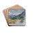 The Conway, near Llanrwst, Wales by George Elbert Burr Drink Coasters - set of 4 The Conway, near Llanrwst, Wales by George Elbert Burr Drink Coasters - set of 4