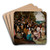 Sermon of Saint John the Baptist by Pieter Bruegel The Elder Art Drink Coaster set